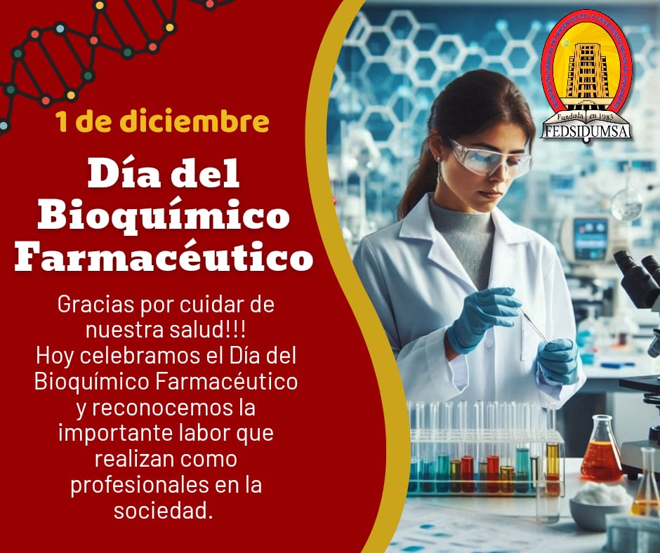 Dia del bioquimico farmaceutico