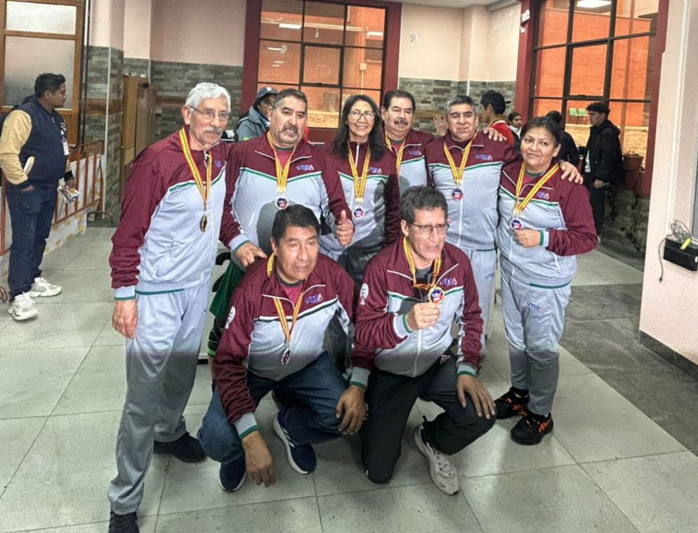 La UMSA destaca con una importante cosecha de medallas en los XIX Juegos Deportivos Nacionales de Docentes Universitarios